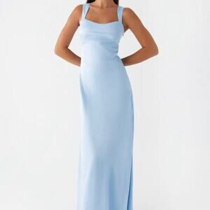 Peppermayo Odette Satin Maxi Dress. Size 2